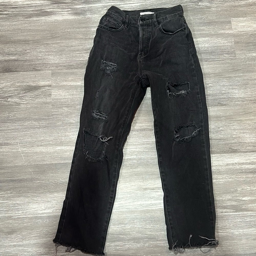 black pacsun high rise jeans